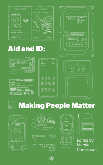 Green background with white illustrations showing various identity management tools